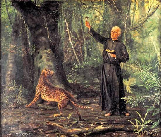 Benedito Calixto Gospel in the Jungle Germany oil painting art